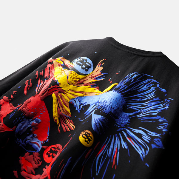 SIAMESE T-SHIRT - STREETWEAR FASHION