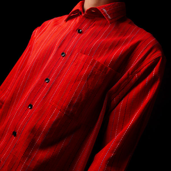 RED CHAIN SHIRT