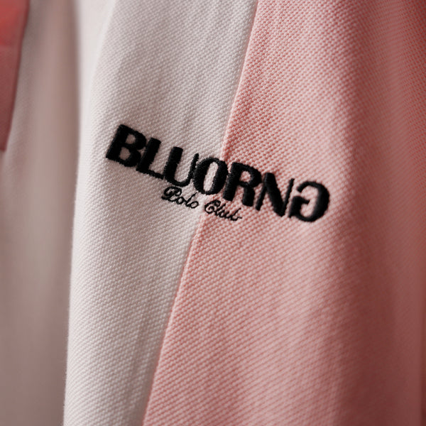 PINK WHITE POLO T-SHIRT - STYLISH POLO