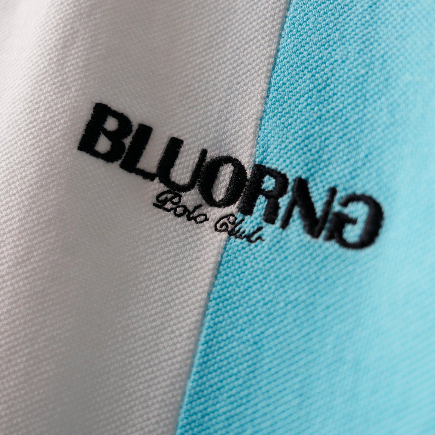 BLU WHITE POLO T-SHIRT