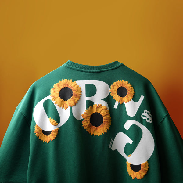 Green Sunflower T-Shirt