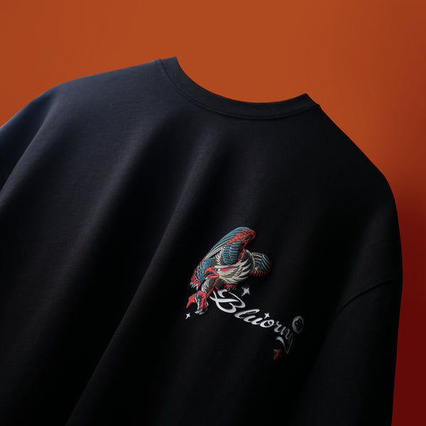 Black Eagle Cry  Oversized T-shirt