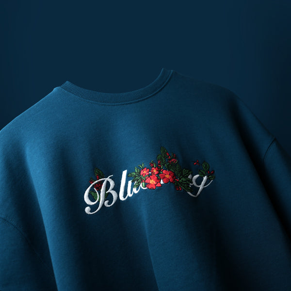 Blue Crew Neck T-Shirt