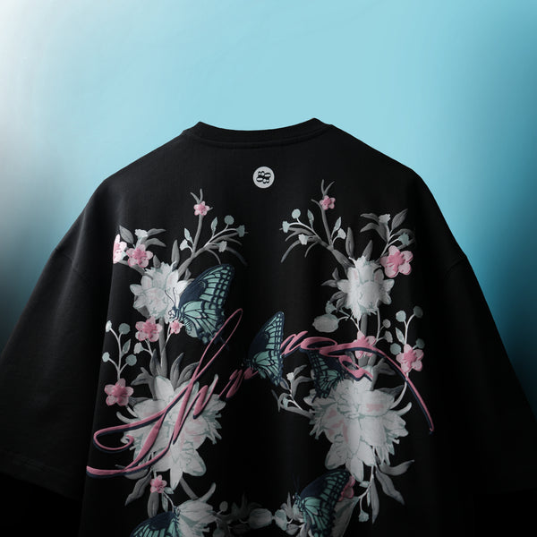 Black Fresh Threads Cotton T-Shirt