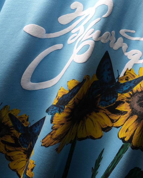 Sky Blue Screen Print Unisex T-Shirt