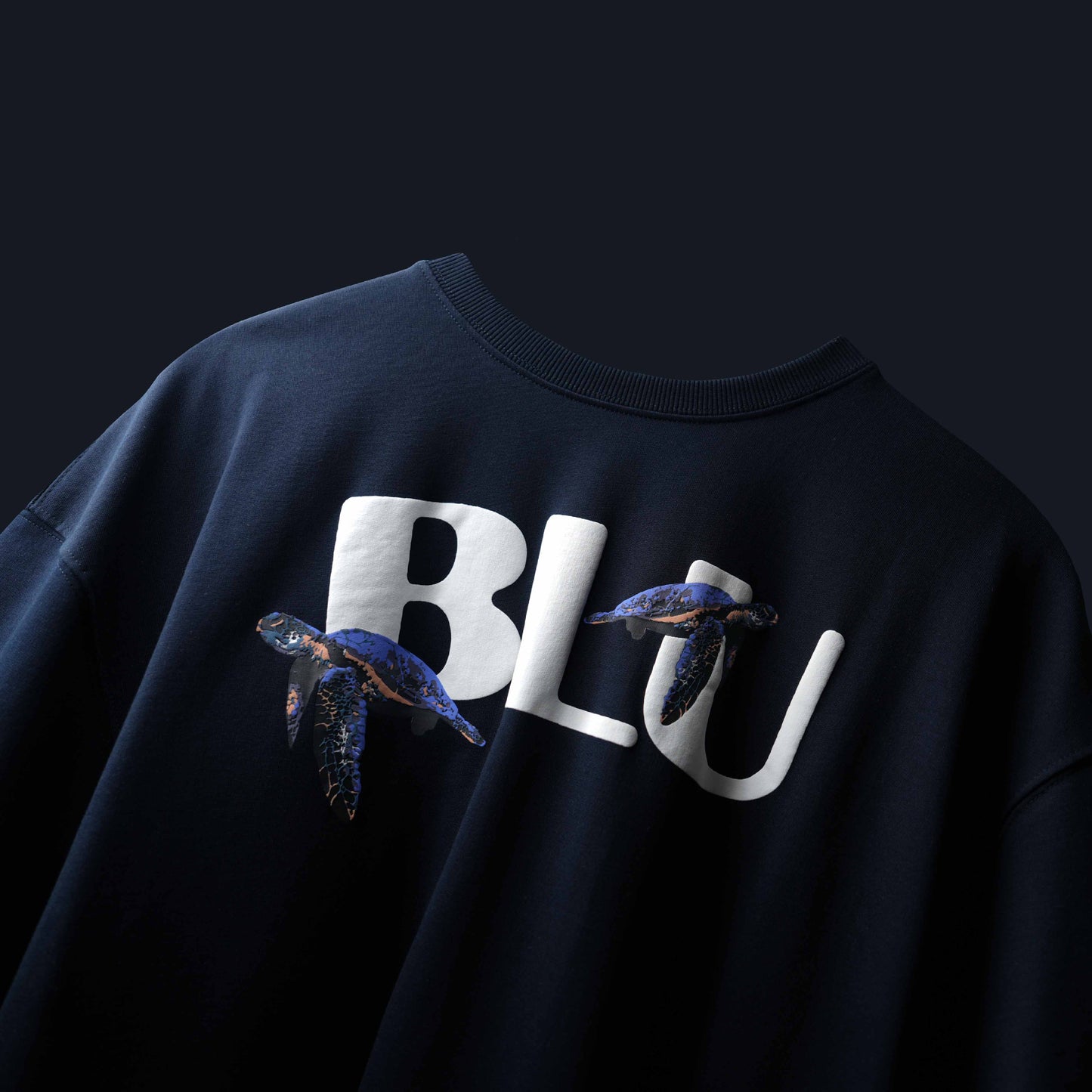 NAVY DEEP SEA T-SHIRT - Premium T-Shirt
