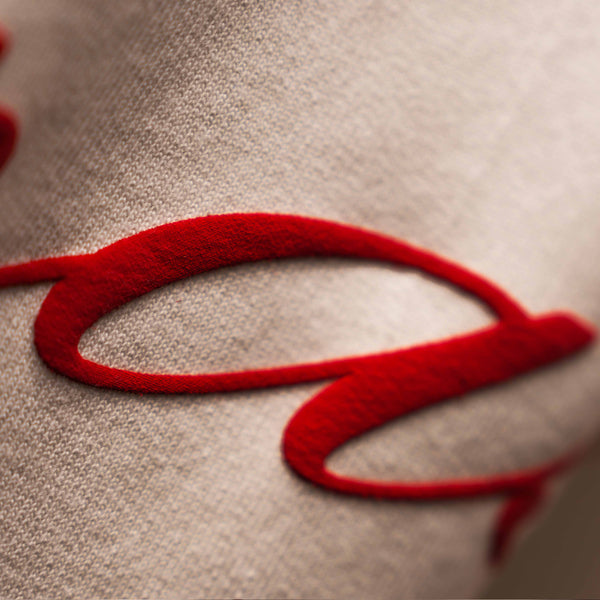 White Crash Puff Print T-Shirt