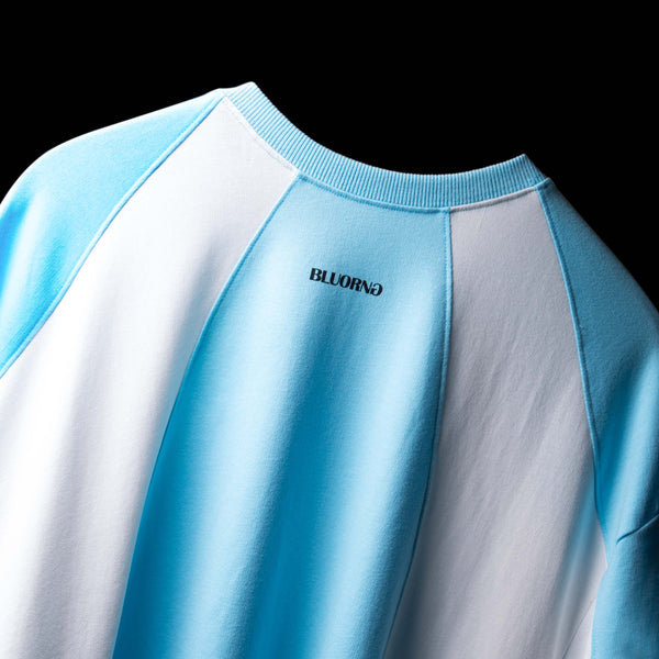 DAY BASIC T -SHIRT - BLUE & WHITE TEE