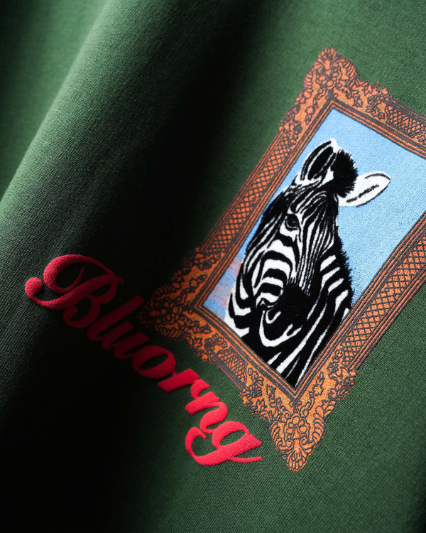 Bottle Green Striper Society T-Shirt