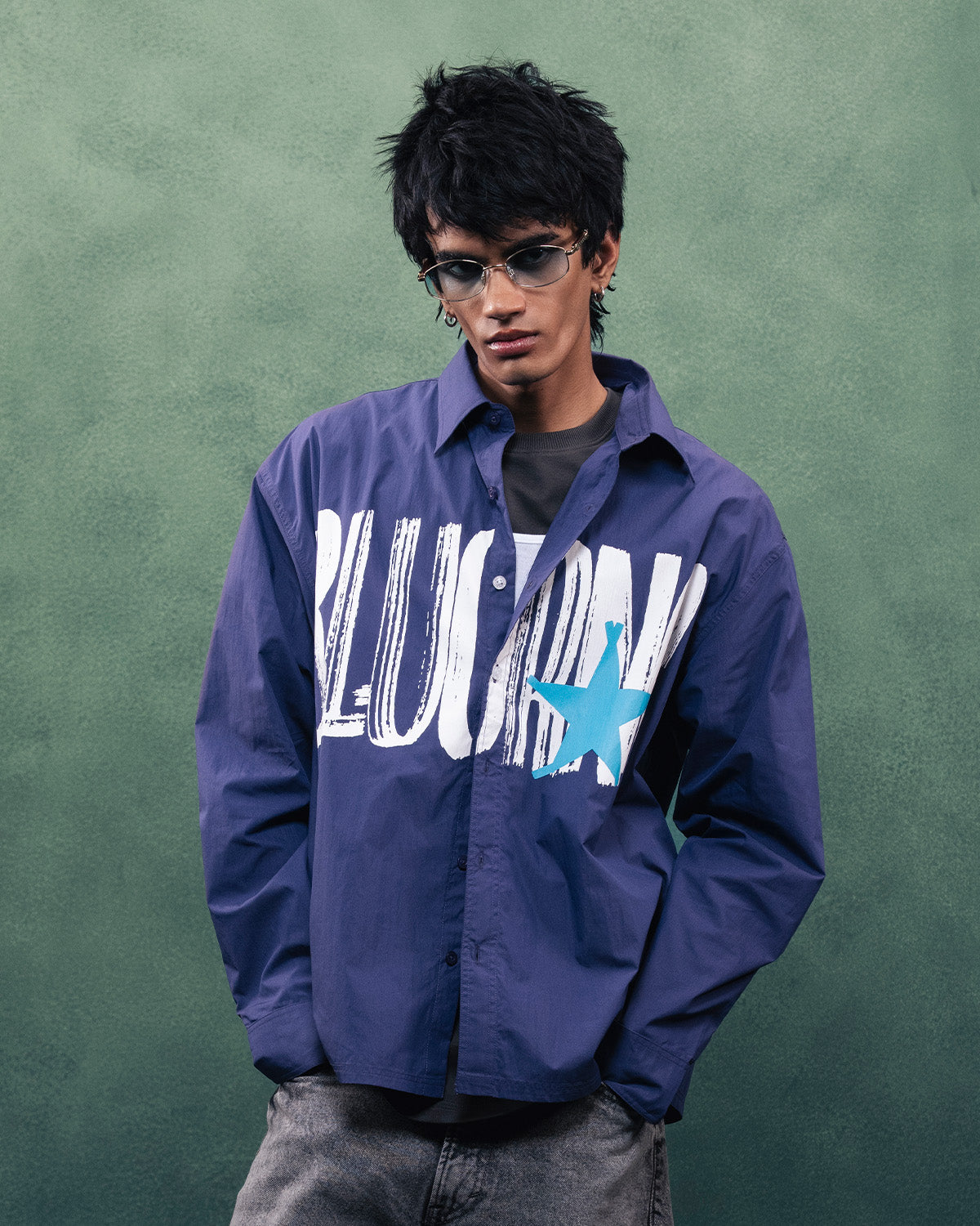 Purple BG Star Shirt