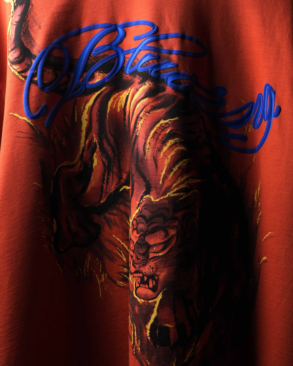 Orng Tiger Fury T-Shirt