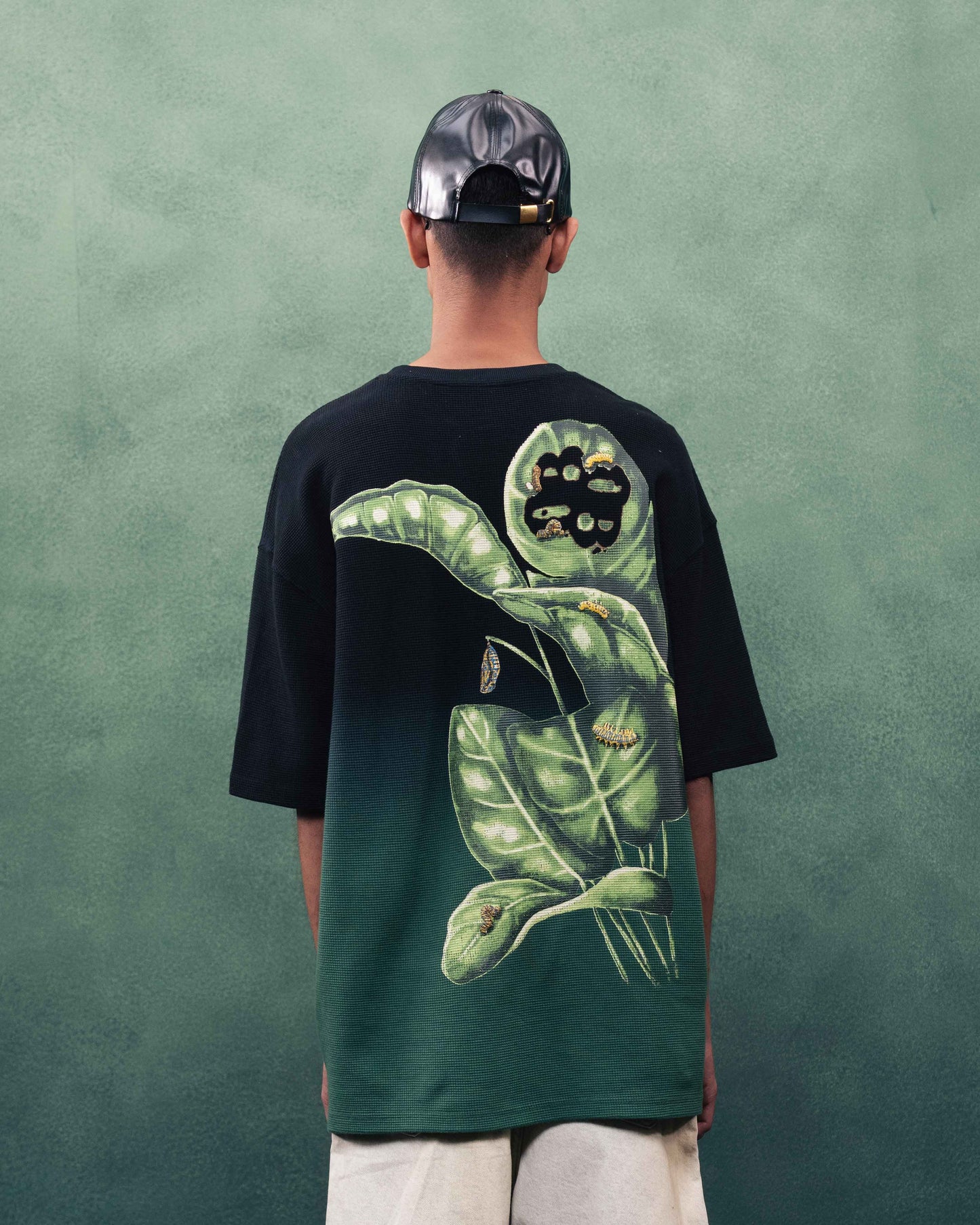 Fade Flora ombre T-Shirt