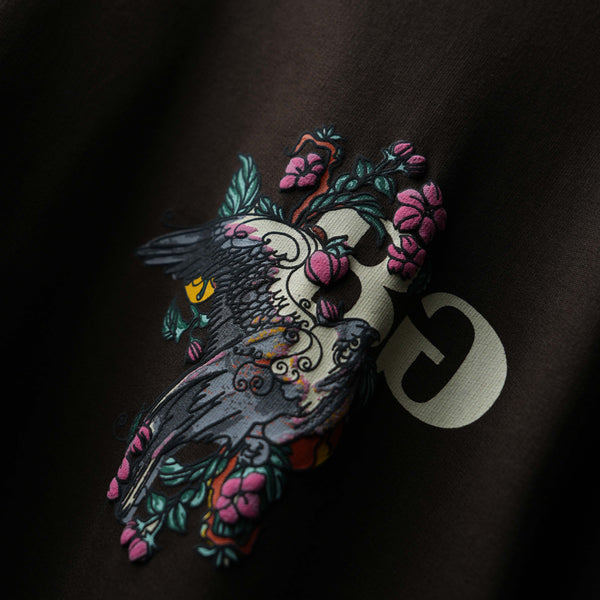 Brown Lunar Wings T-Shirt