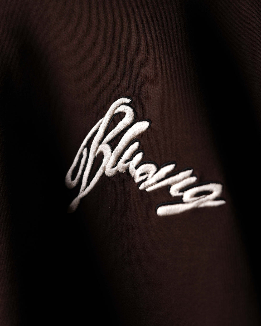 Premium Brown Oversized Tshirt for Men | Embroidered Streetwear Tee ...