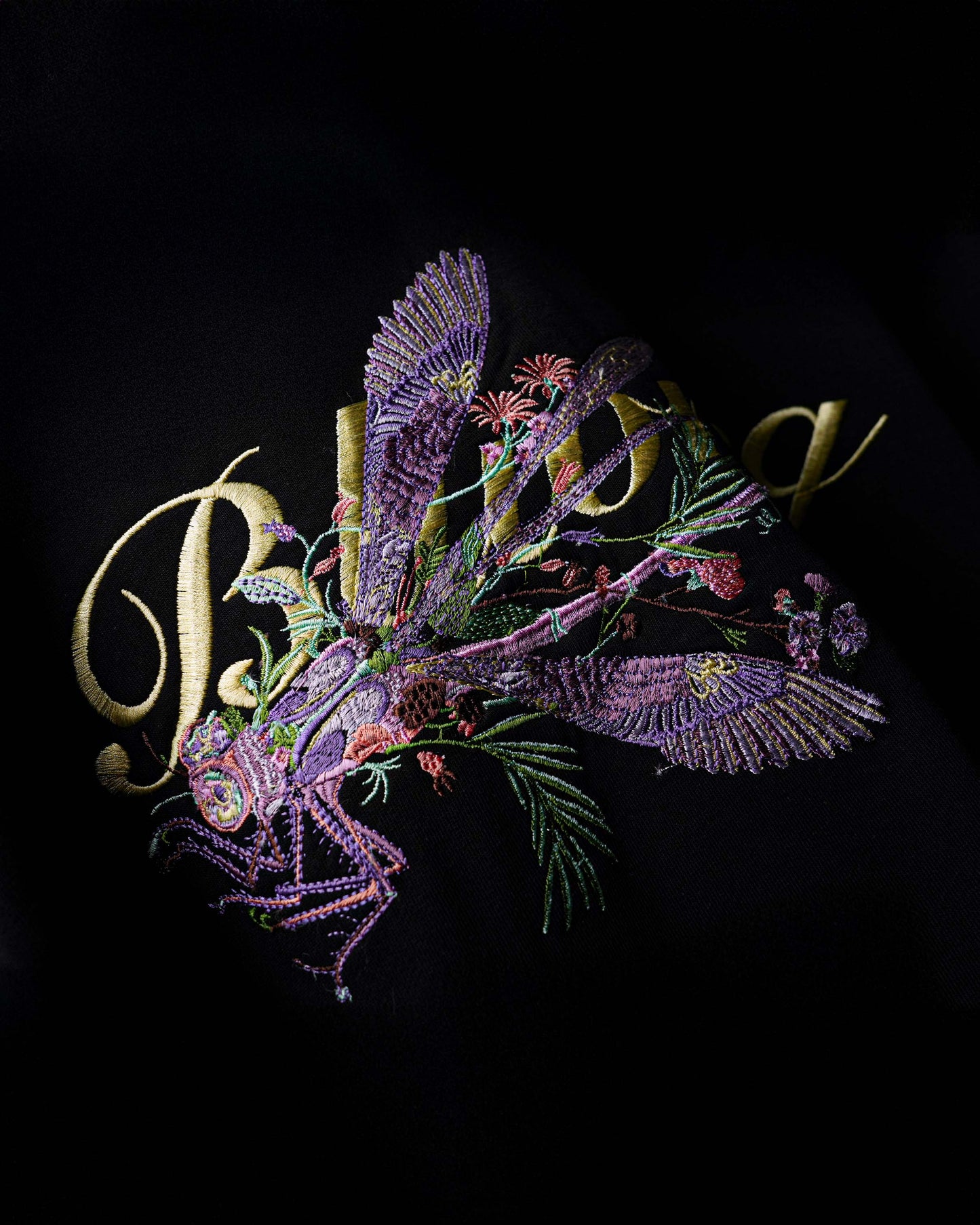 Black Bloom Flyers T-Shirt- Oversized Tee