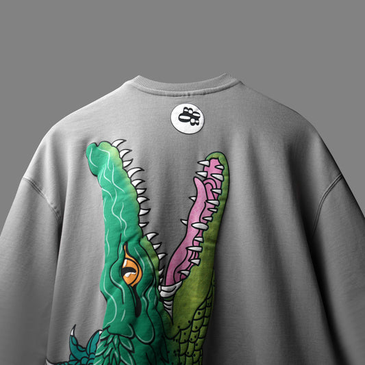 GREY LACOSTLIER T-SHIRT