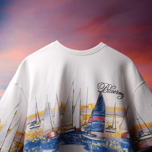 White Sail Set T-Shirt