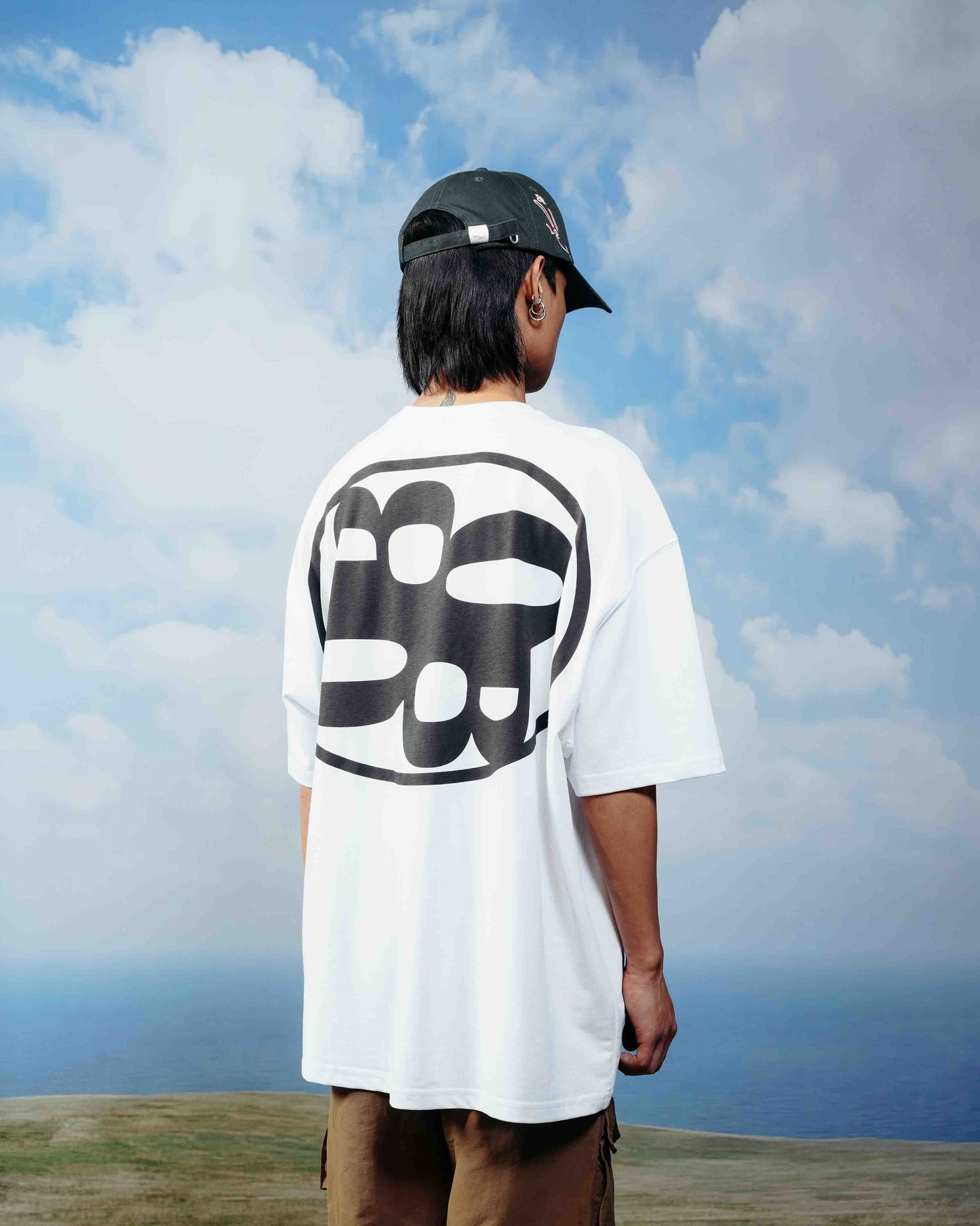 Basic Chalk T-Shirt - Backprint