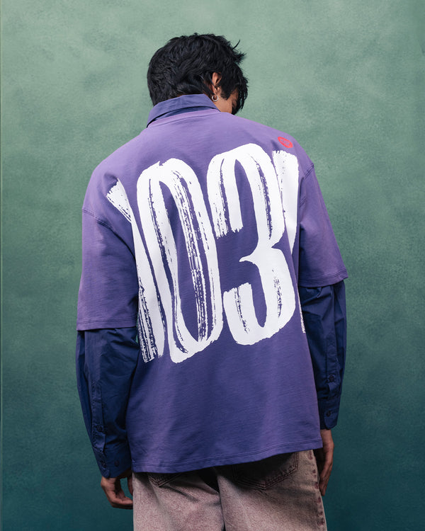 Purple BG Star T-Shirt