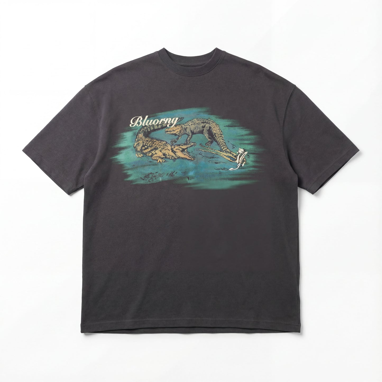 GREY REPTILE T-SHIRT