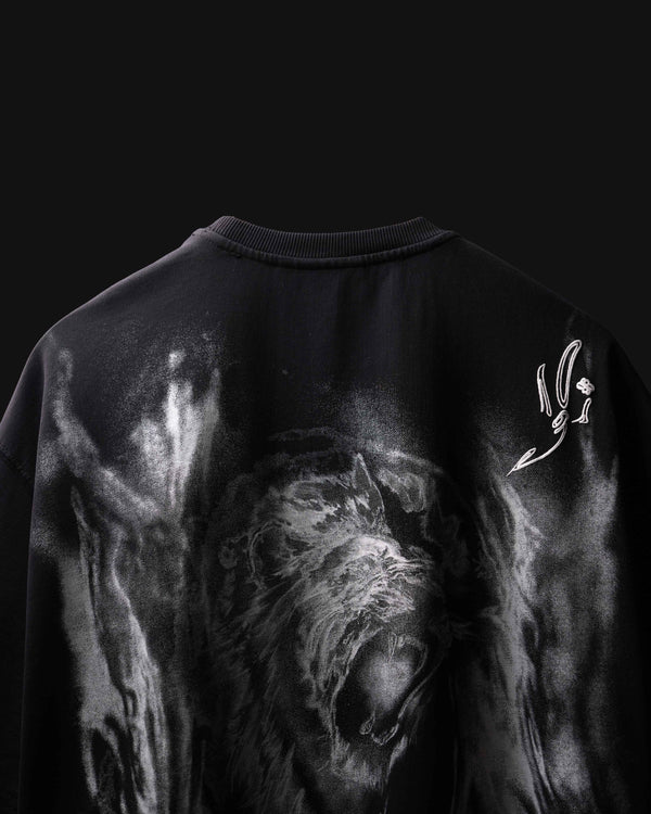 Black Wash Mane Fury T-Shirt