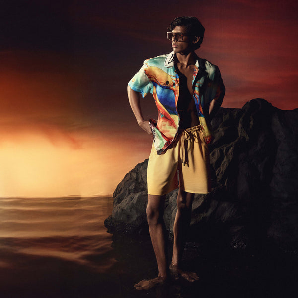 Gold Digger Satin Shirt