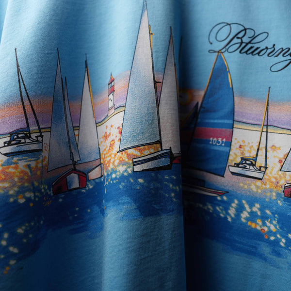 Blu Sail Set Relaxed Fit T-Shirt