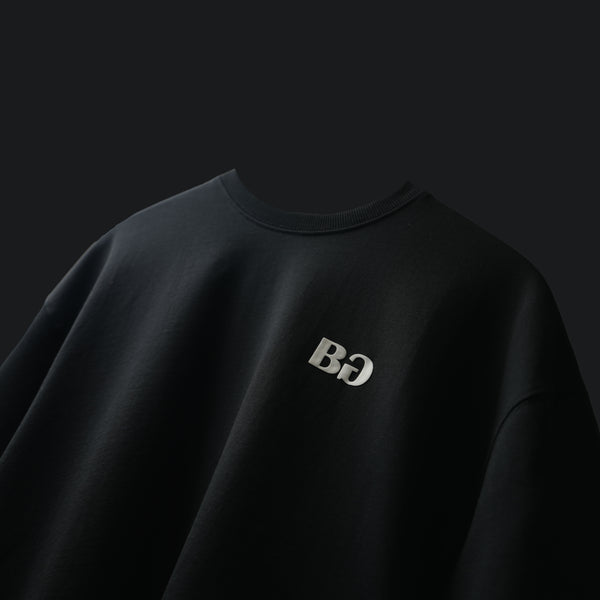 BLACK BASIC T-SHIRT - Premium Oversized Tee