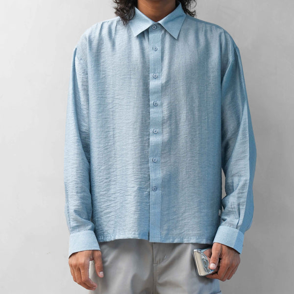 SKY MIST SHIRT - Sky Blue Premium Shirt