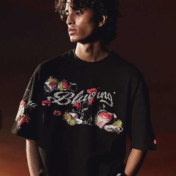 Black Coral Heist Streetwear T-Shirt