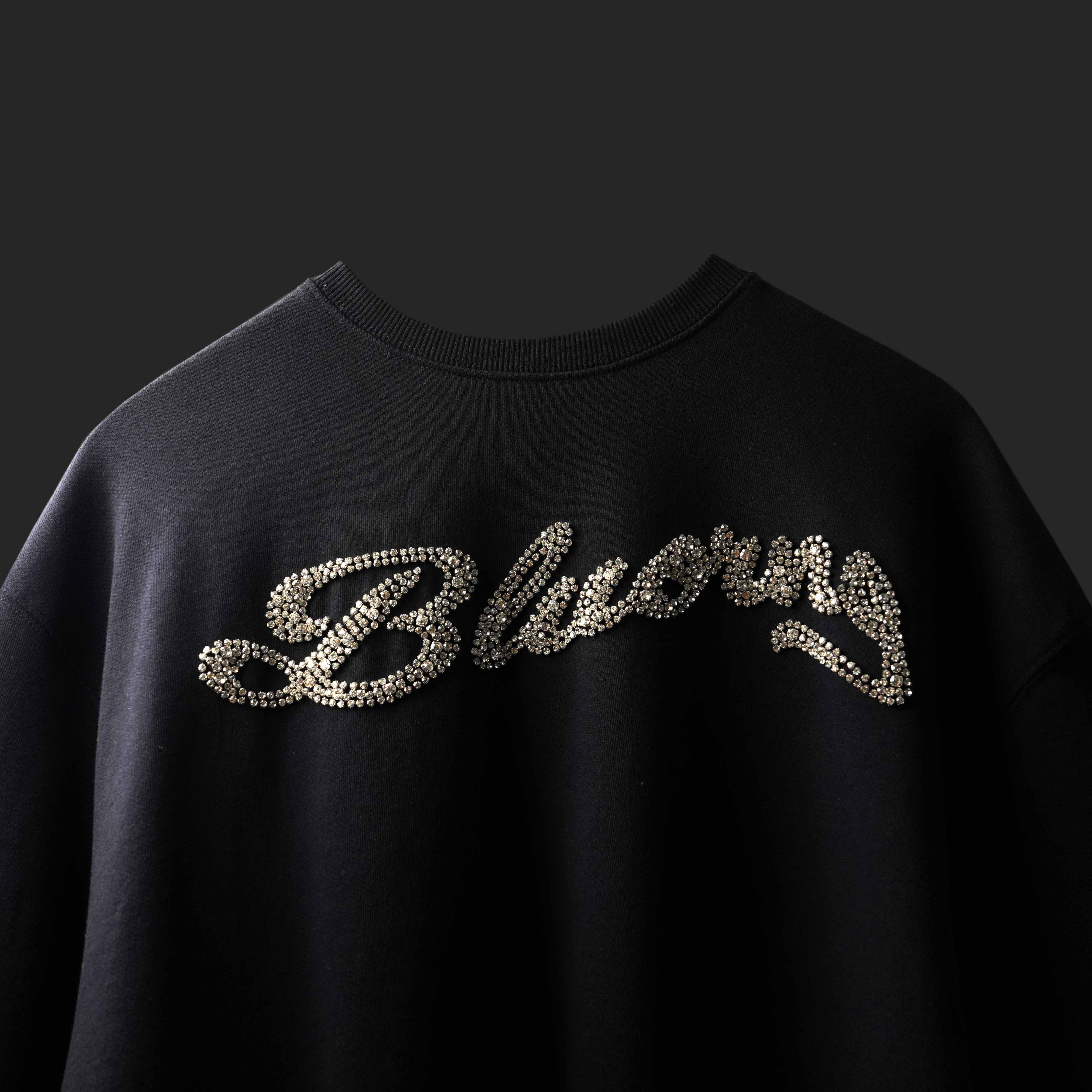 Black ICED T-Shirt - Premium Cotton T-Shirt, Loose Fit, Round Neck
