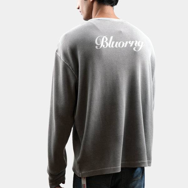 GLACIER GREY FULL SLEEVE T- SHIRT