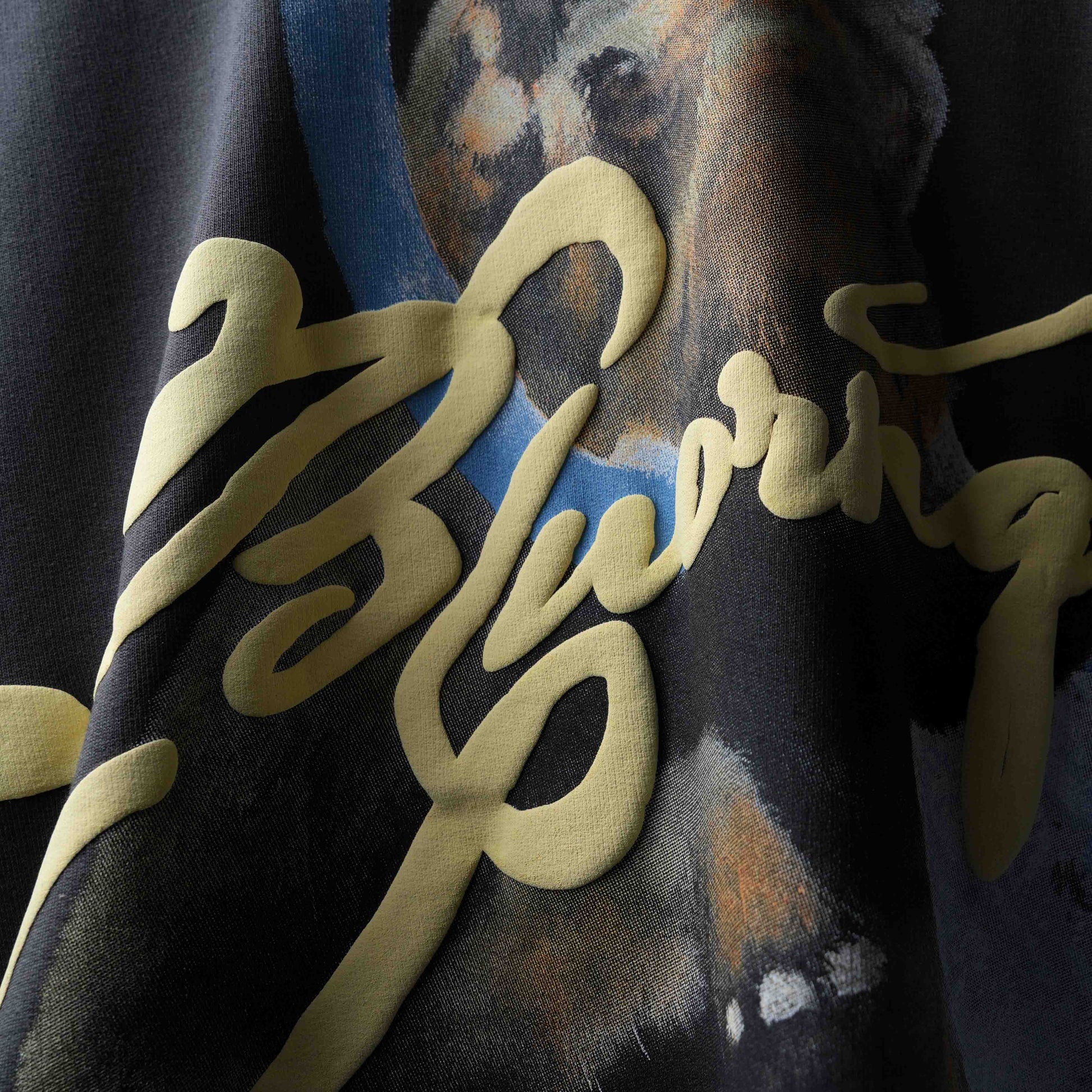 Puff Print Concert T-Shirt for Music Lover