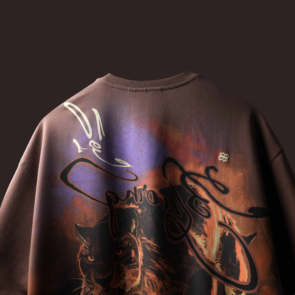 Brown SABER RAGER T-SHIRT 