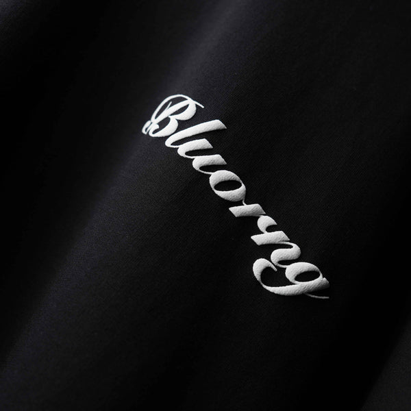 Premium oversized black stag paint detail t-shirt