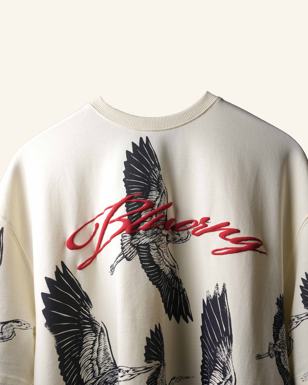 Beige Heron T-Shirt
