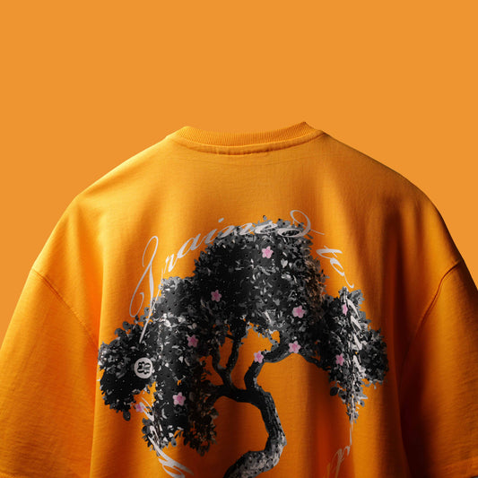 BONSAI IN YELLOW T-SHIRT