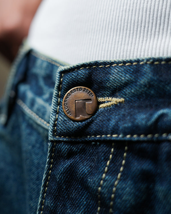 Frosted Indigo Denim