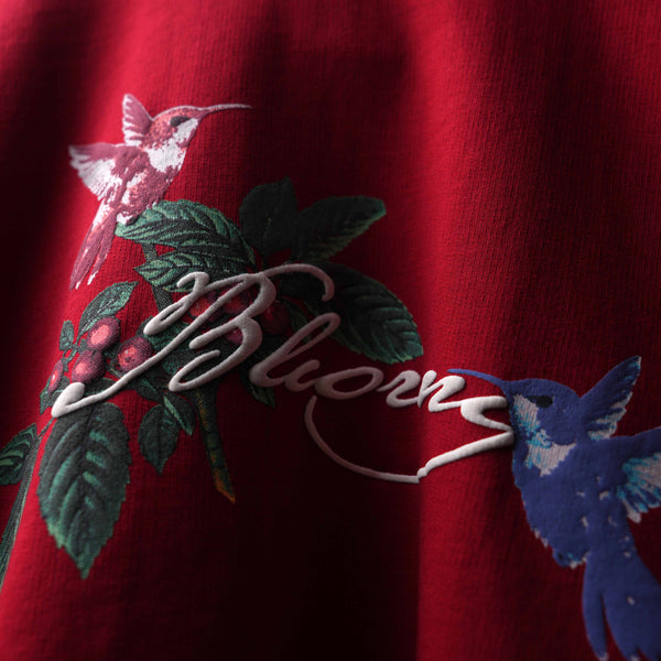 Red Hummingbird Cotton T-Shirt