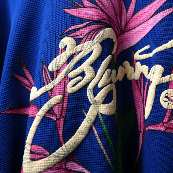 Navy Bird Of Paradise Full Sleeve T-Shirt