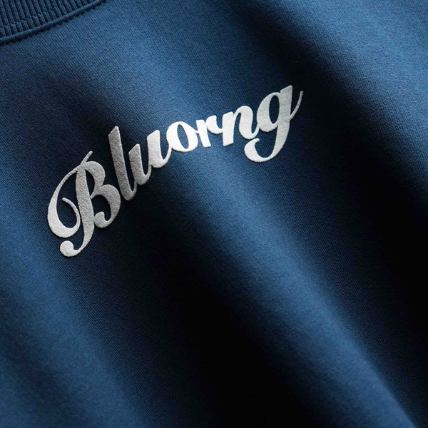 Oversized blue streetwear Parliament graphic tee