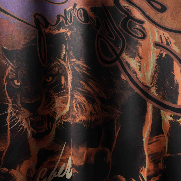 Brown Saber Rager Oversized Concert T-Shirt