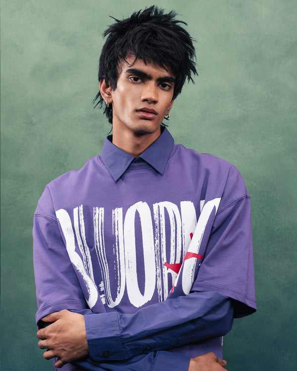 Purple BG Star T-Shirt