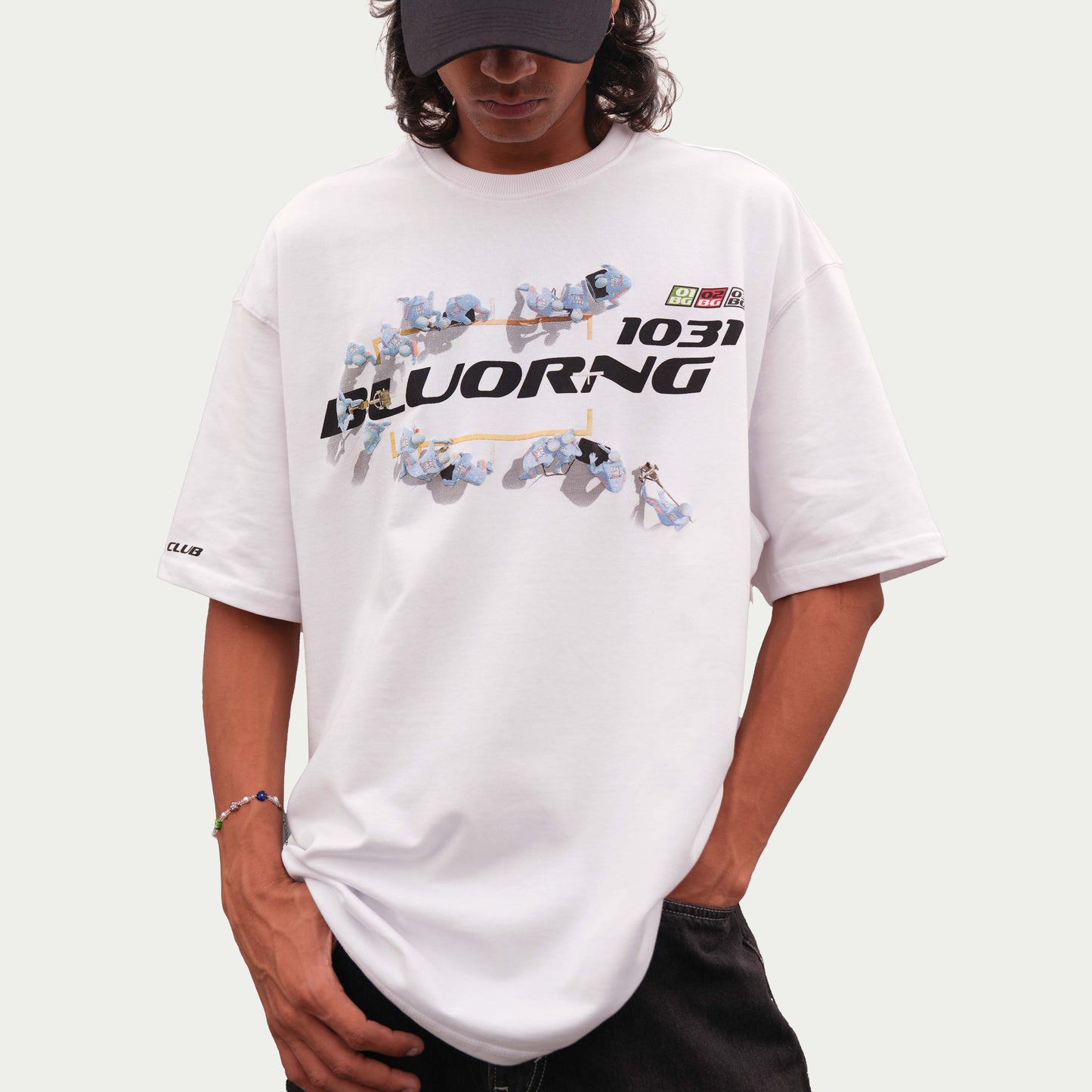 WHITE BOX BOX T-SHIRT