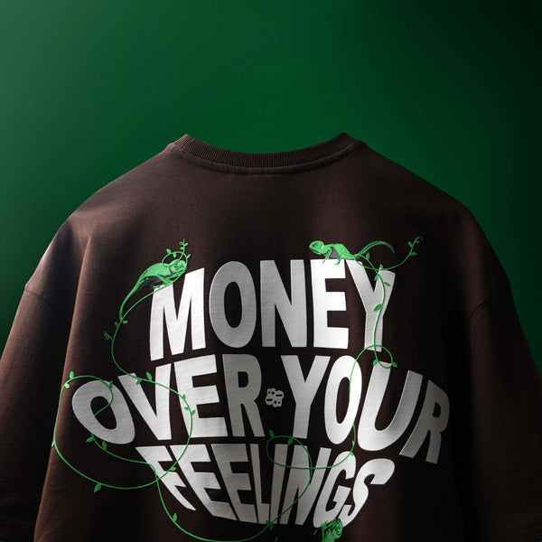 Brown Materialistic T-Shirt