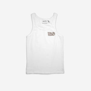 White Crystal Tank Top