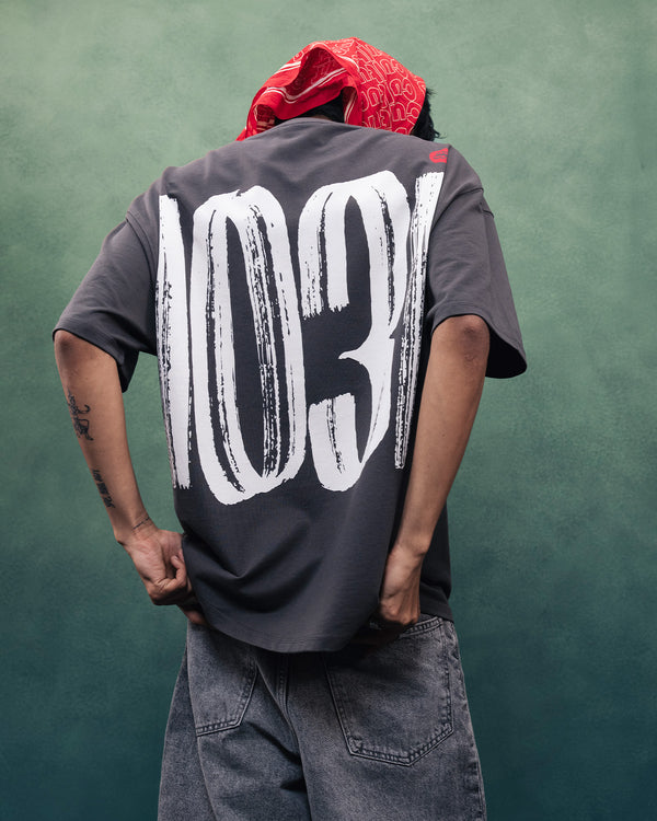 Grey BG Star T-Shirt