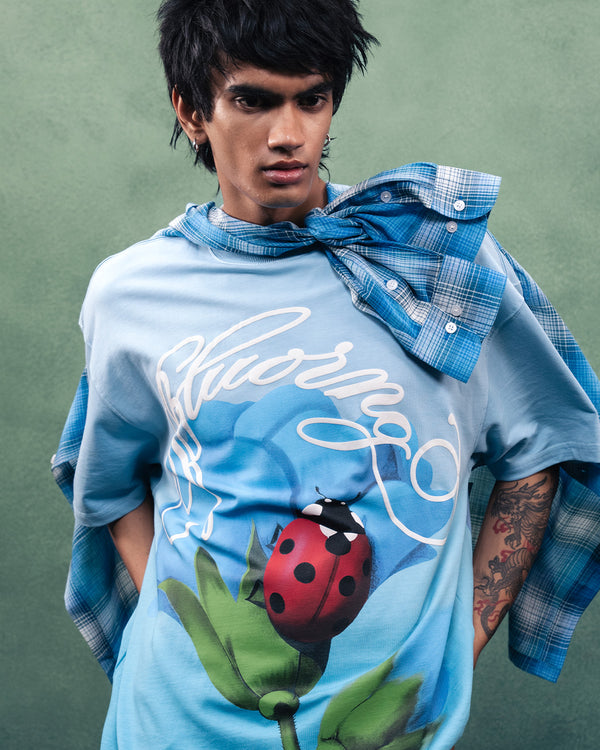 Glacial Blue Ladybird T-Shirt