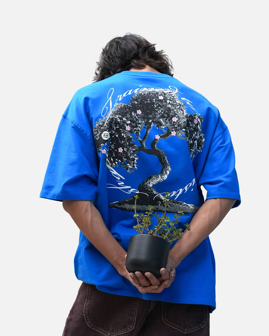 ROYAL BLUE BONSAI T-SHIRT