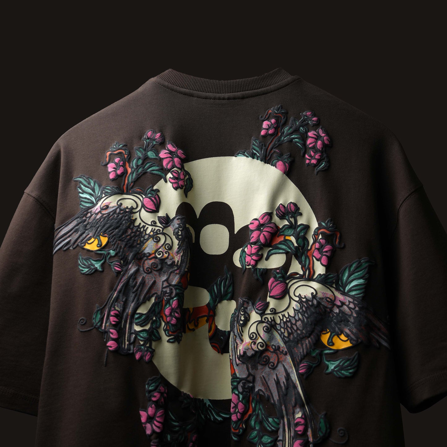 BROWN LUNAR WINGS T-SHIRT